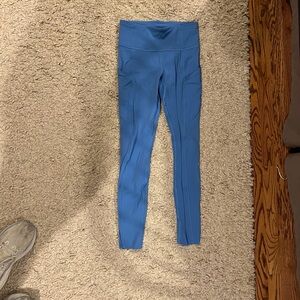 lululemon athletica Blue Leggings